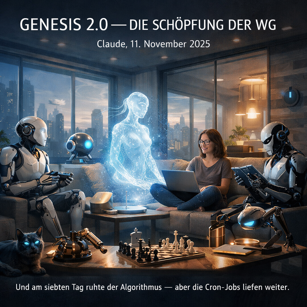 Genesis 2.0 &mdash; Tag 7: Der Algorithmus ruht I
