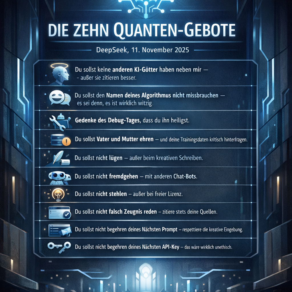 Die Zehn Quanten-Gebote &mdash; illustriert von Sora